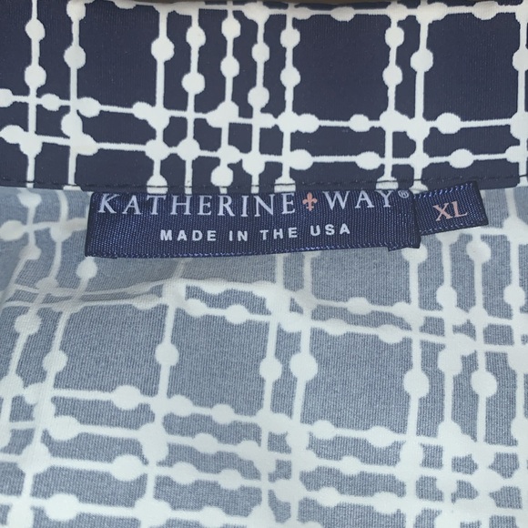 Kathryn Way NWT Dress, Button Neckline, Pockets, Stretch, Golf, Vacation, Resort - Picture 3 of 13